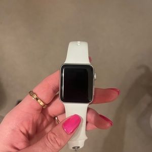 Apple series 3 watch silver size 38mm